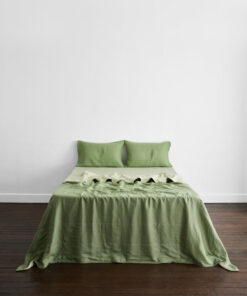 Sage & Pistachio Two-Tone Quilt