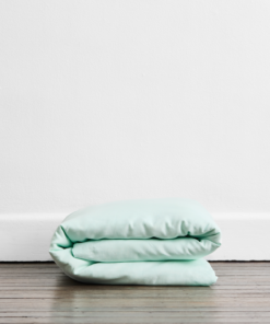 Mint 100% French Flax Linen Duvet Cover