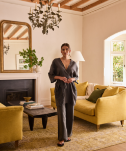 Robe Set in Charcoal