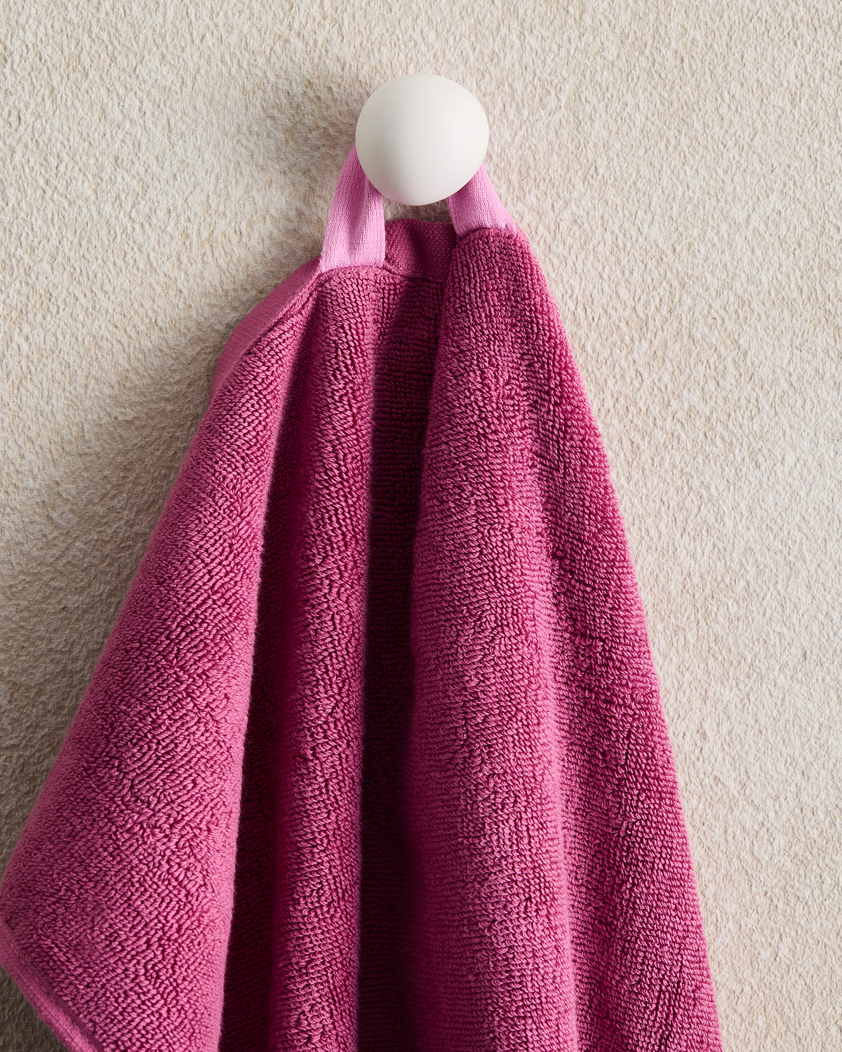 Berry Cotton Terry Hand Towel - Image 3