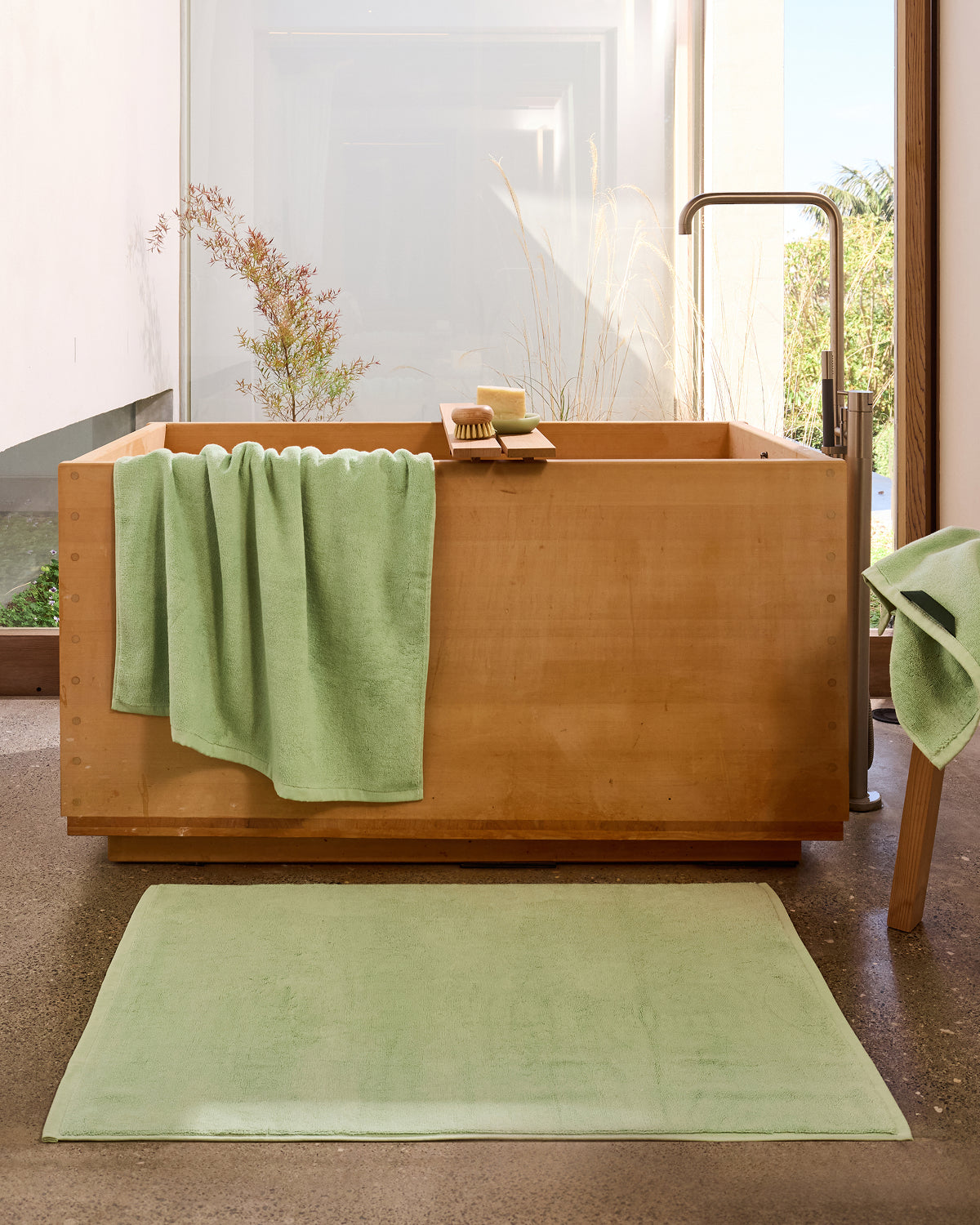 Apple Cotton Terry Bath Mat