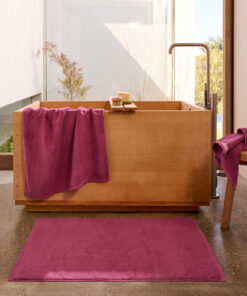Berry Cotton Terry Bath Mat