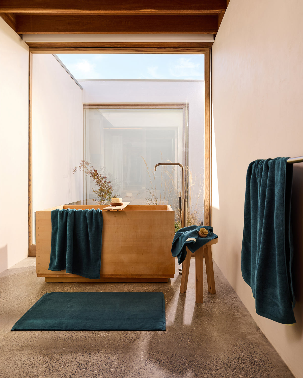 Aegean Cotton Terry Bath Towel Bundle - Image 2