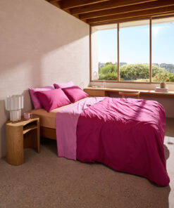 Berry. Bubblegum & Butterscotch Organic Cotton Percale Bedding Bundle