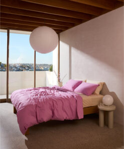 Bubblegum & Vanilla Organic Cotton Percale Bedding Bundle