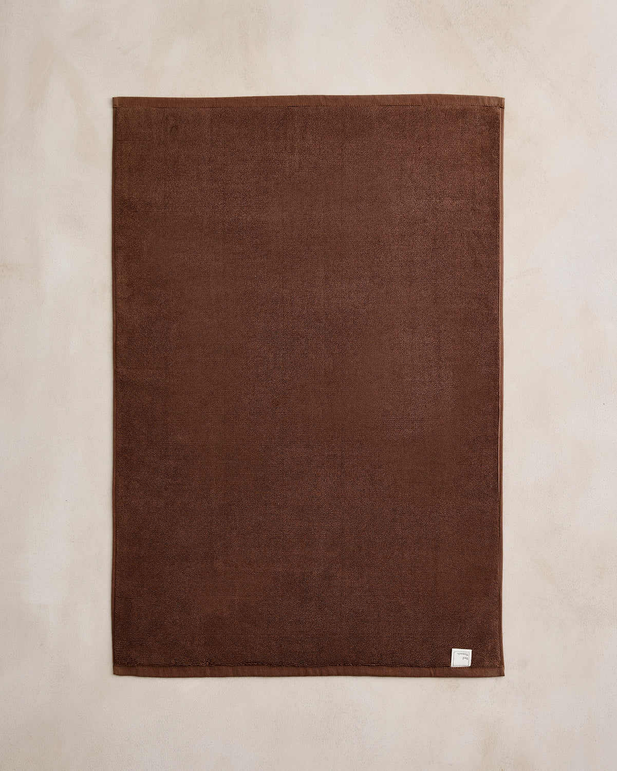 Espresso Cotton Terry Bath Mat - Image 3