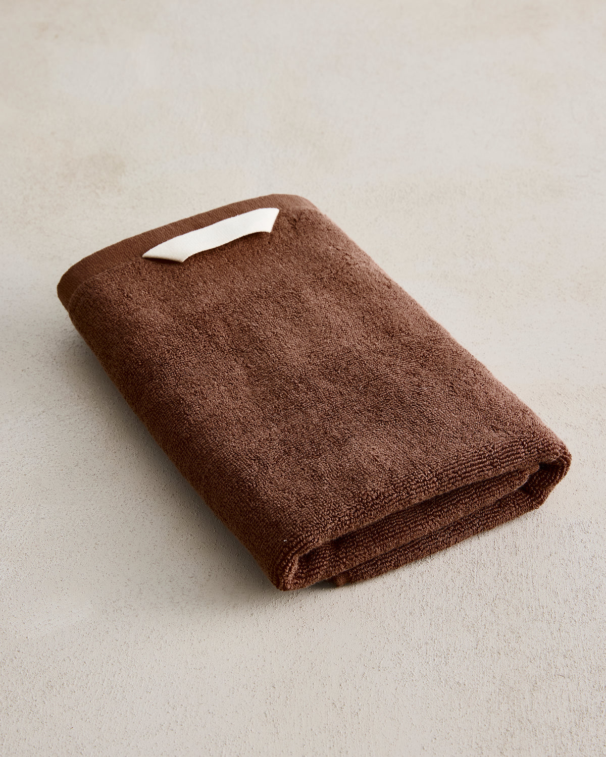 Espresso Cotton Terry Hand Towel - Image 5