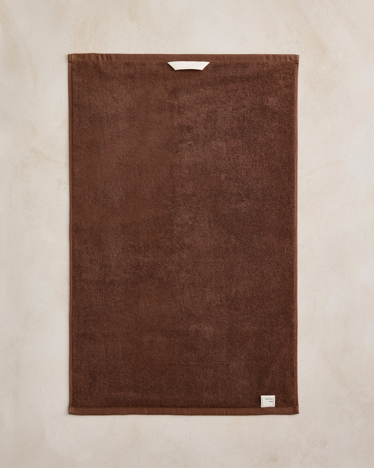 Espresso Cotton Terry Hand Towel - Image 3