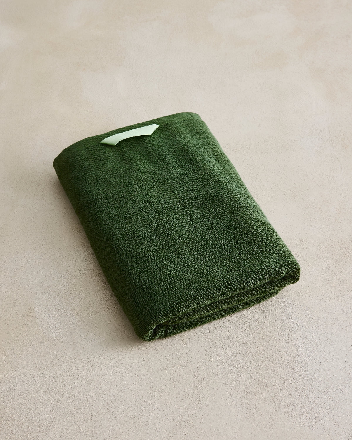 Moss Cotton Terry Bath Towel - Image 4