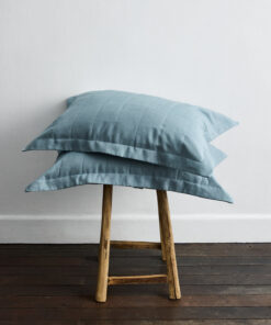 Lagoon Quilted Pillowcases (Set of Two)