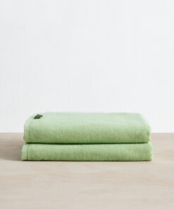 Apple Cotton Terry Bath Sheets (Set of Two)