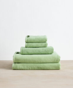 Apple Cotton Terry Bath Sheet Bundle