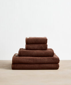 Espresso Cotton Terry Bath Sheet Bundle