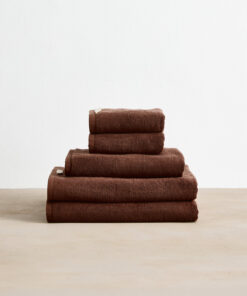 Espresso Cotton Terry Bath Towel Bundle