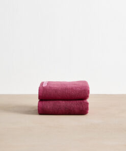 Berry Cotton Terry Hand Towels (Set of Two)
