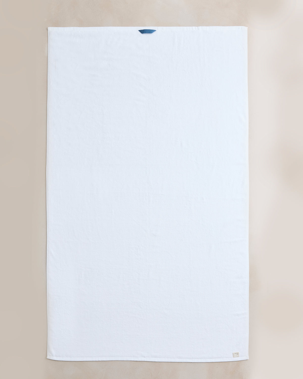 Crisp White Cotton Terry Bath Sheet - Image 2