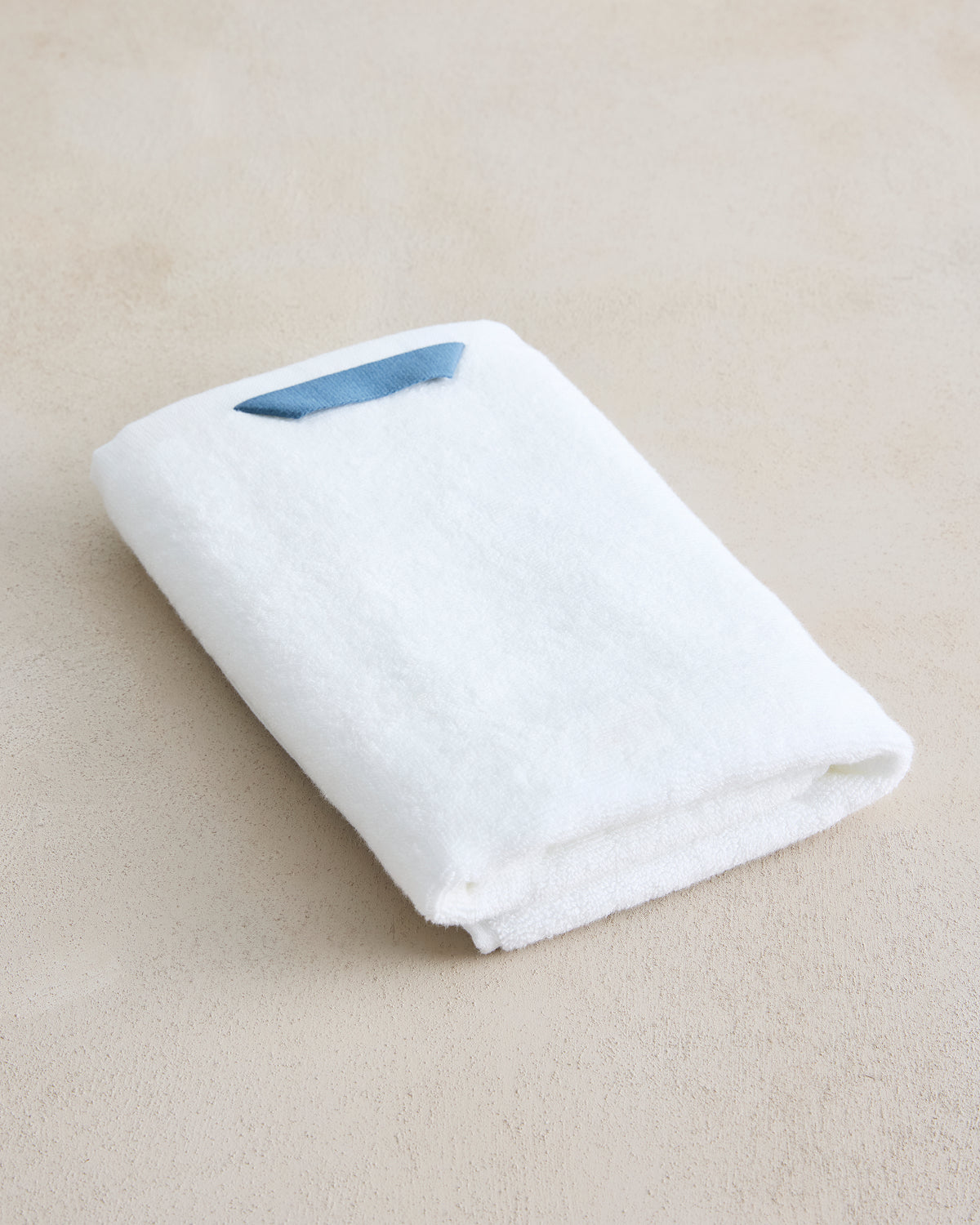 Crisp White Cotton Terry Hand Towel - Image 4