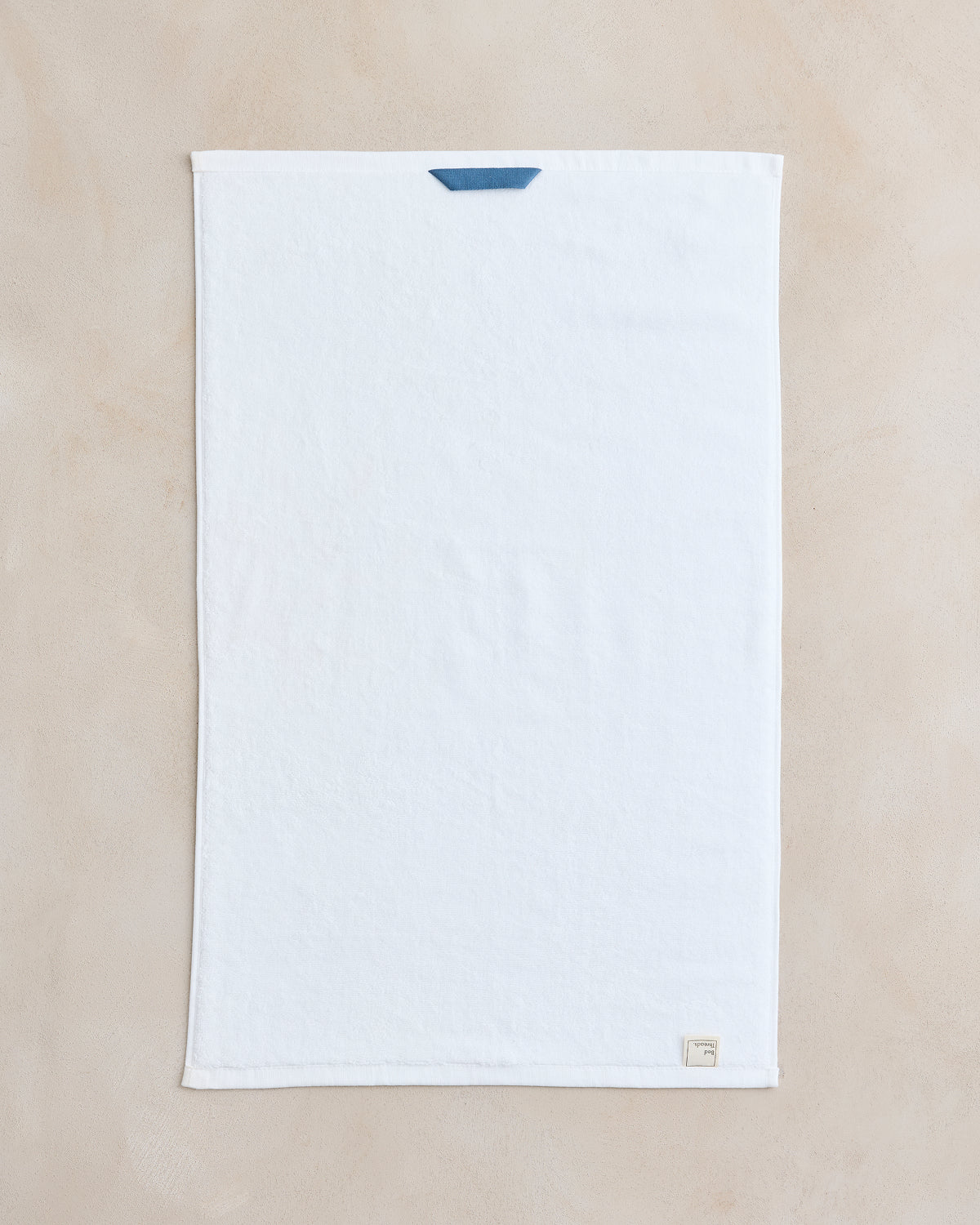 Crisp White Cotton Terry Hand Towels (Set of Two) - Image 3