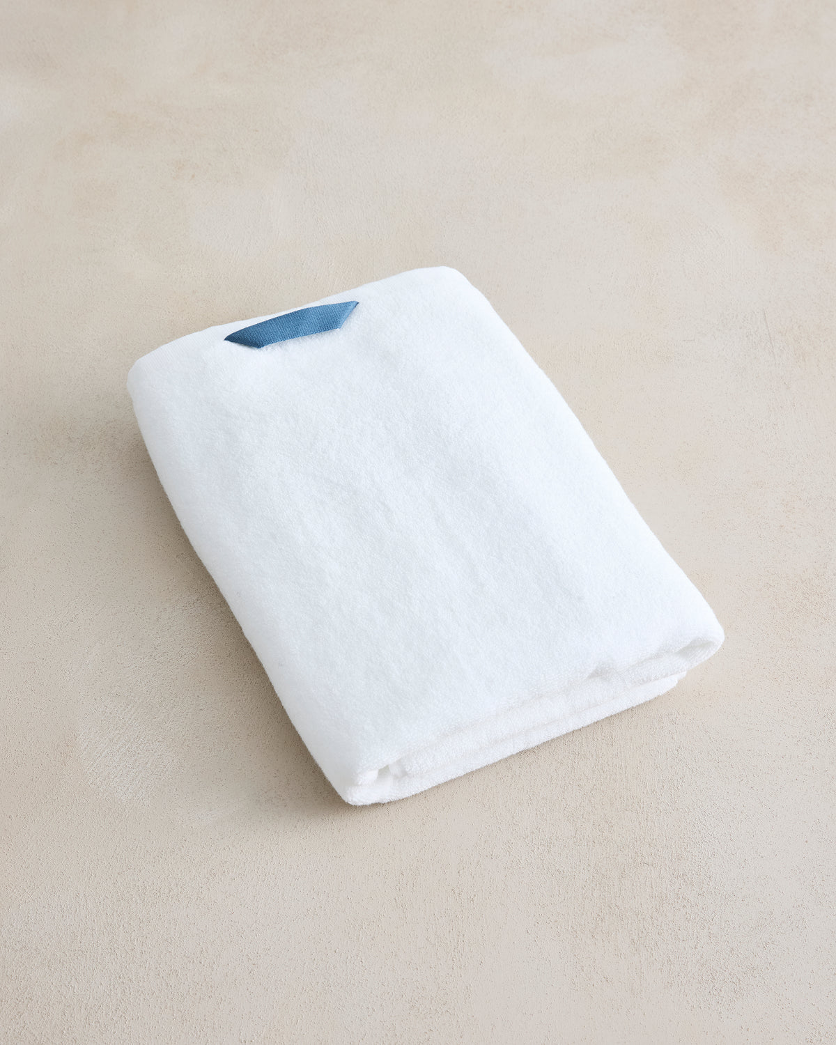 Crisp White Cotton Terry Bath Towel - Image 4