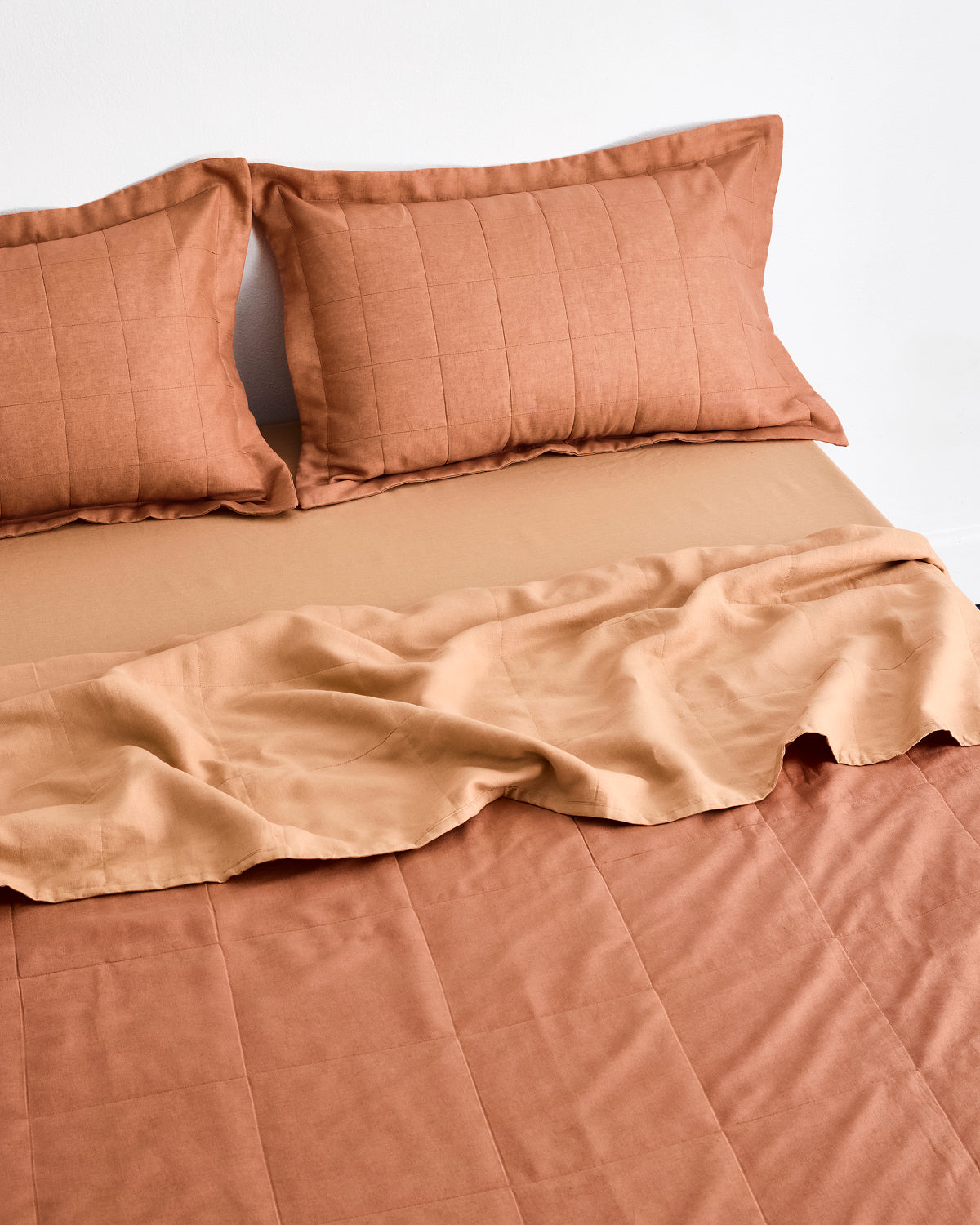 Hazelnut Quilted Pillowcases (Set of Two) - Image 3