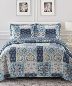 Bellflower Reversible Quilt - Bedspread Set