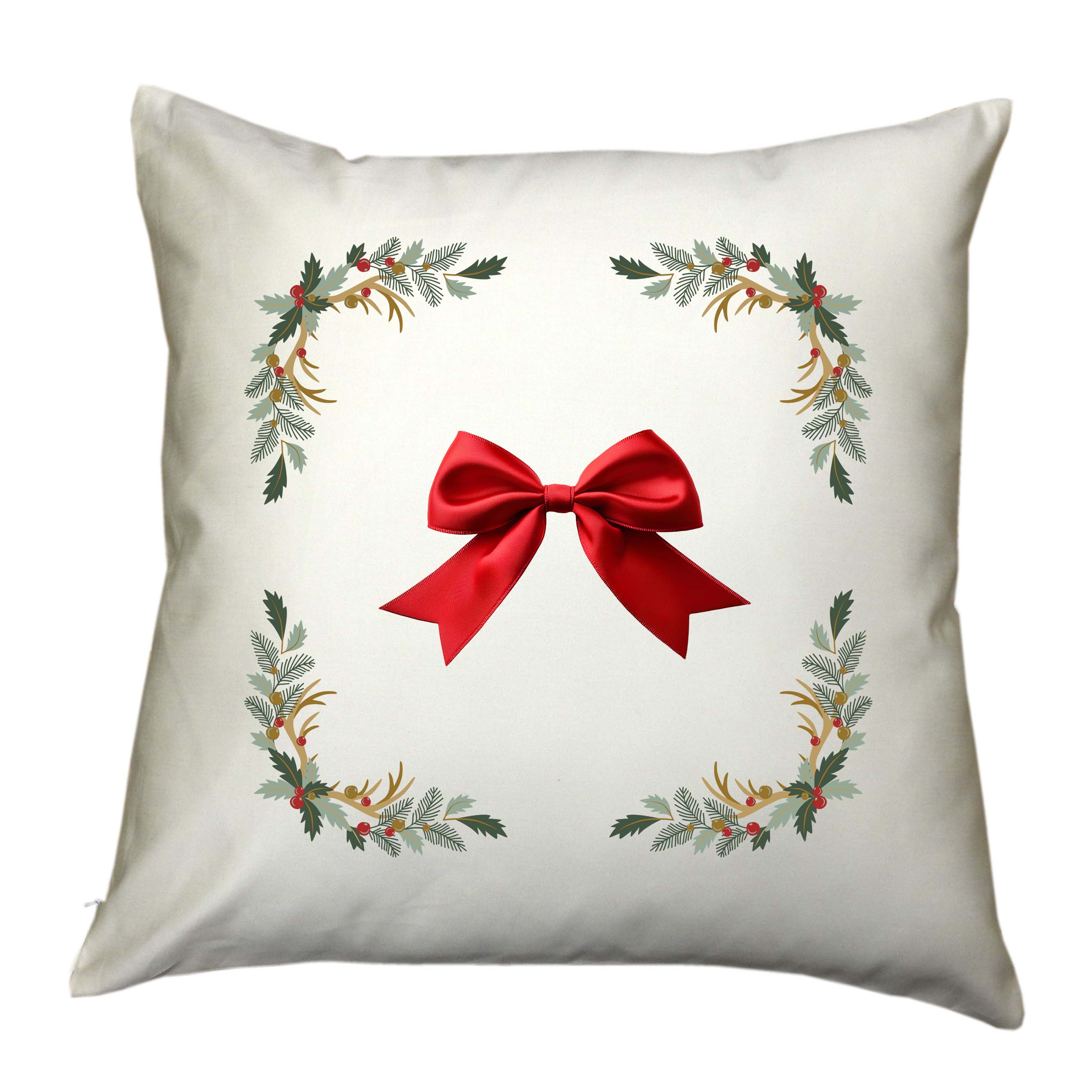 Egyptian Cotton Holiday Throw Pillow Cover 20 X 20 Inch - 1000 Thread Count - Image 70