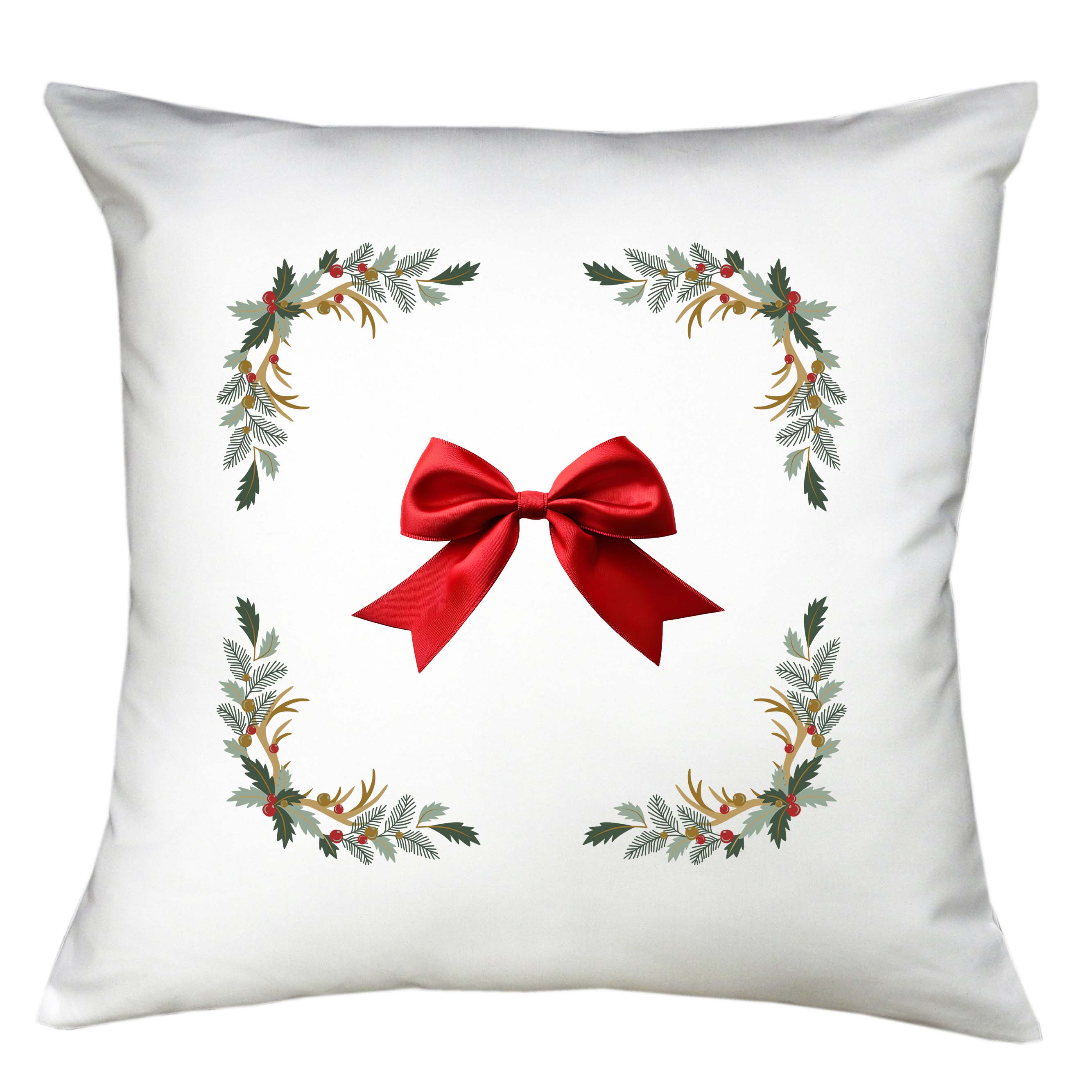 Egyptian Cotton Holiday Throw Pillow Cover 20 X 20 Inch - 1000 Thread Count - Image 64