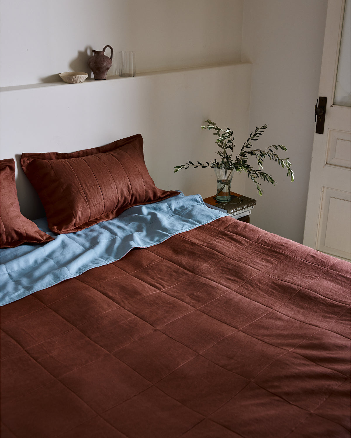 Cacao Quilted Pillowcases (Set of Two) - Image 5