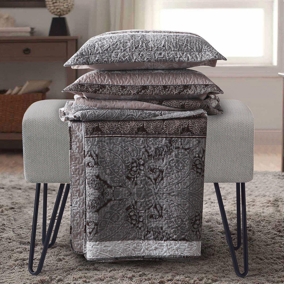 Callisto Reversible Quilt - Bedspread Set - Image 3