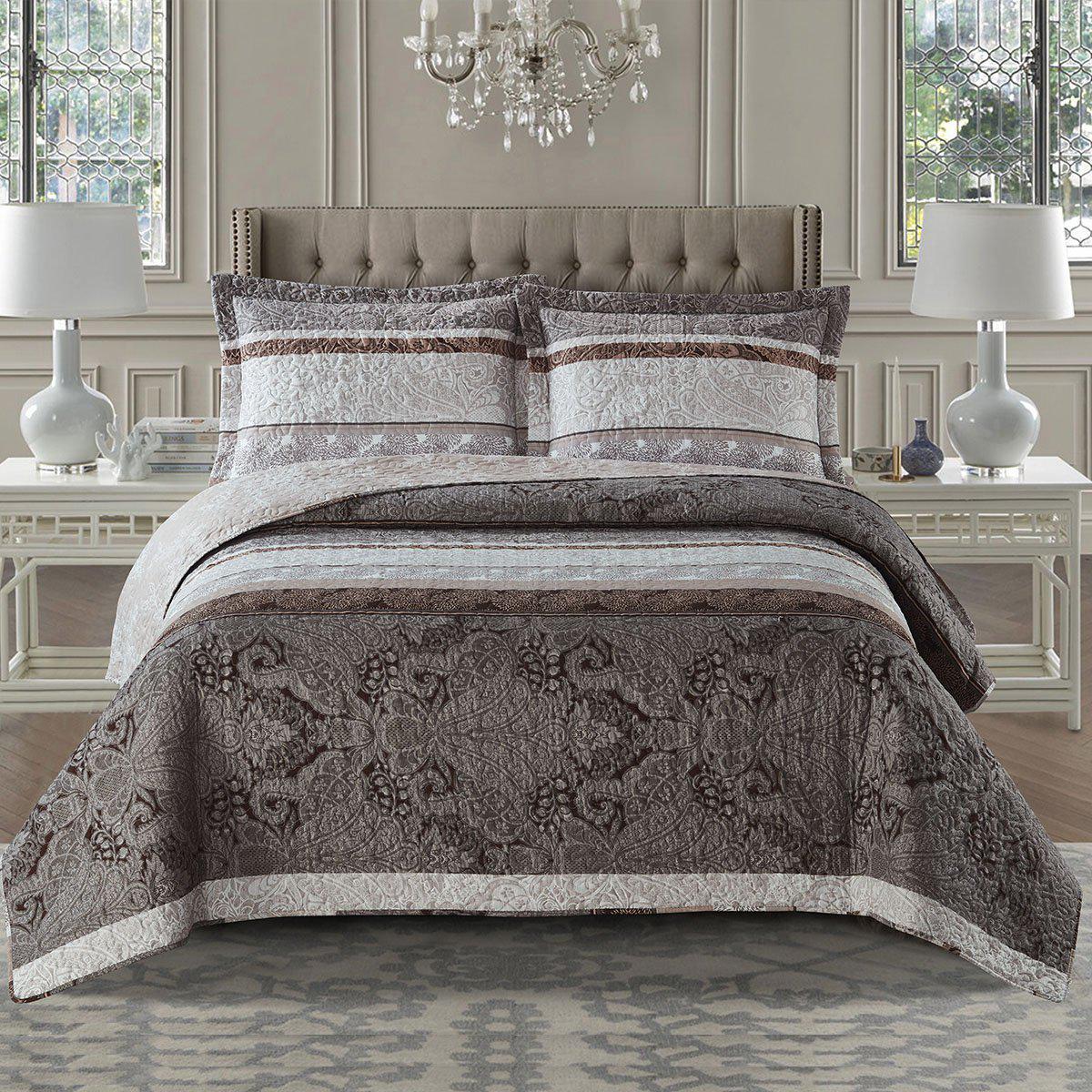 Callisto Reversible Quilt - Bedspread Set - Image 5