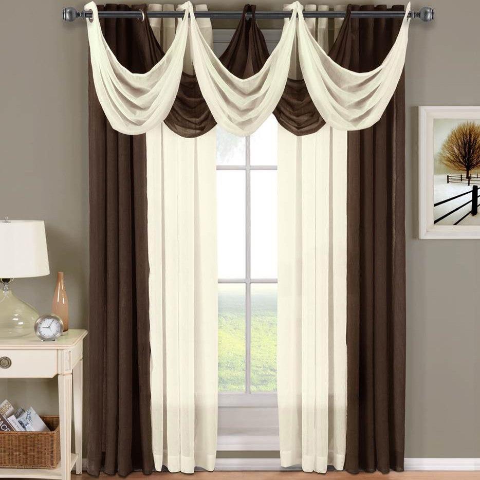 Abri Grommet Crushed Sheer Curtain Panel (Single) - Image 6