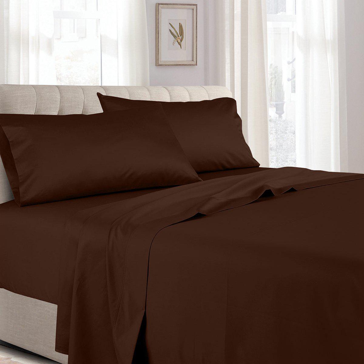 FlexTop California King Adjustable Sheet Set - 300 Count Solid Sateen - Image 18