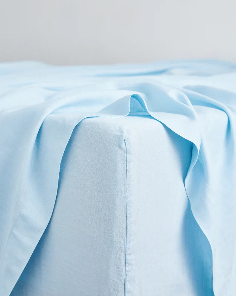 Forest. Sage & Coast 100% French Flax Linen Bedding Bundle - Image 4