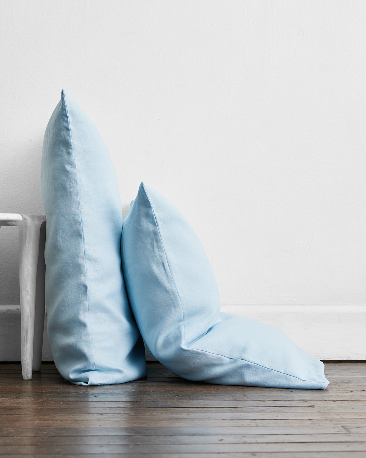 Coast. Lagoon & White 100% French Flax Linen Bedding Bundle - Image 6