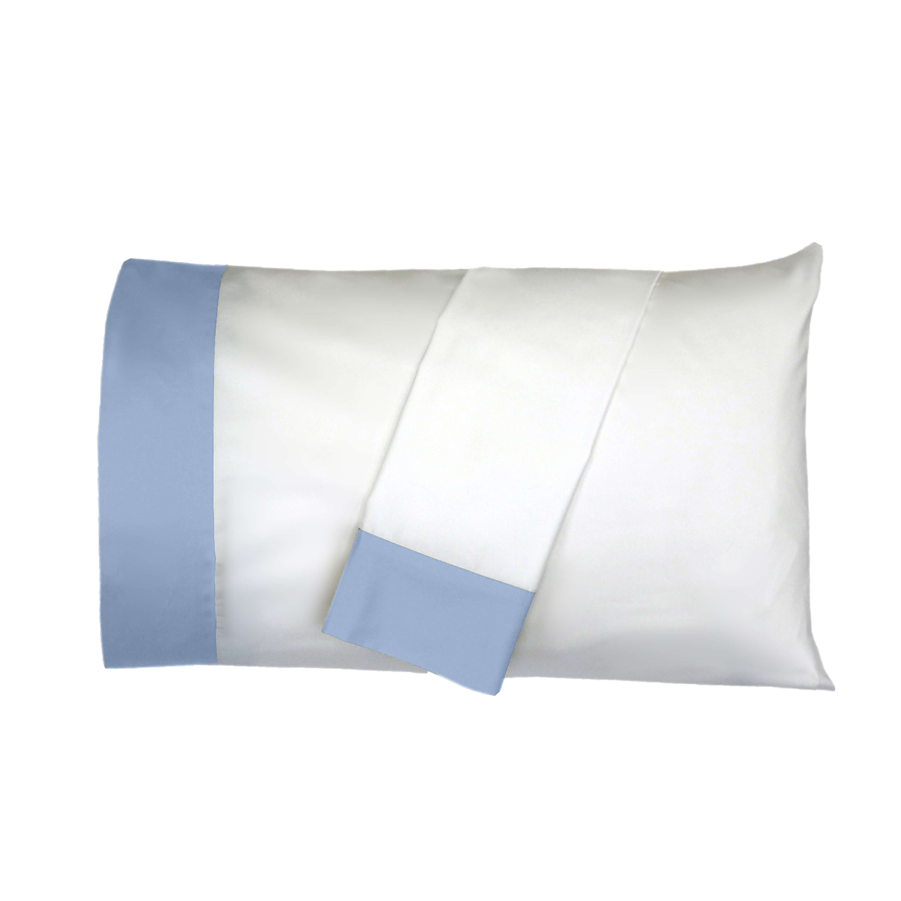 Cuff Pillowcase Set (Pair) - Luxury 608 Cotton USA - Image 6