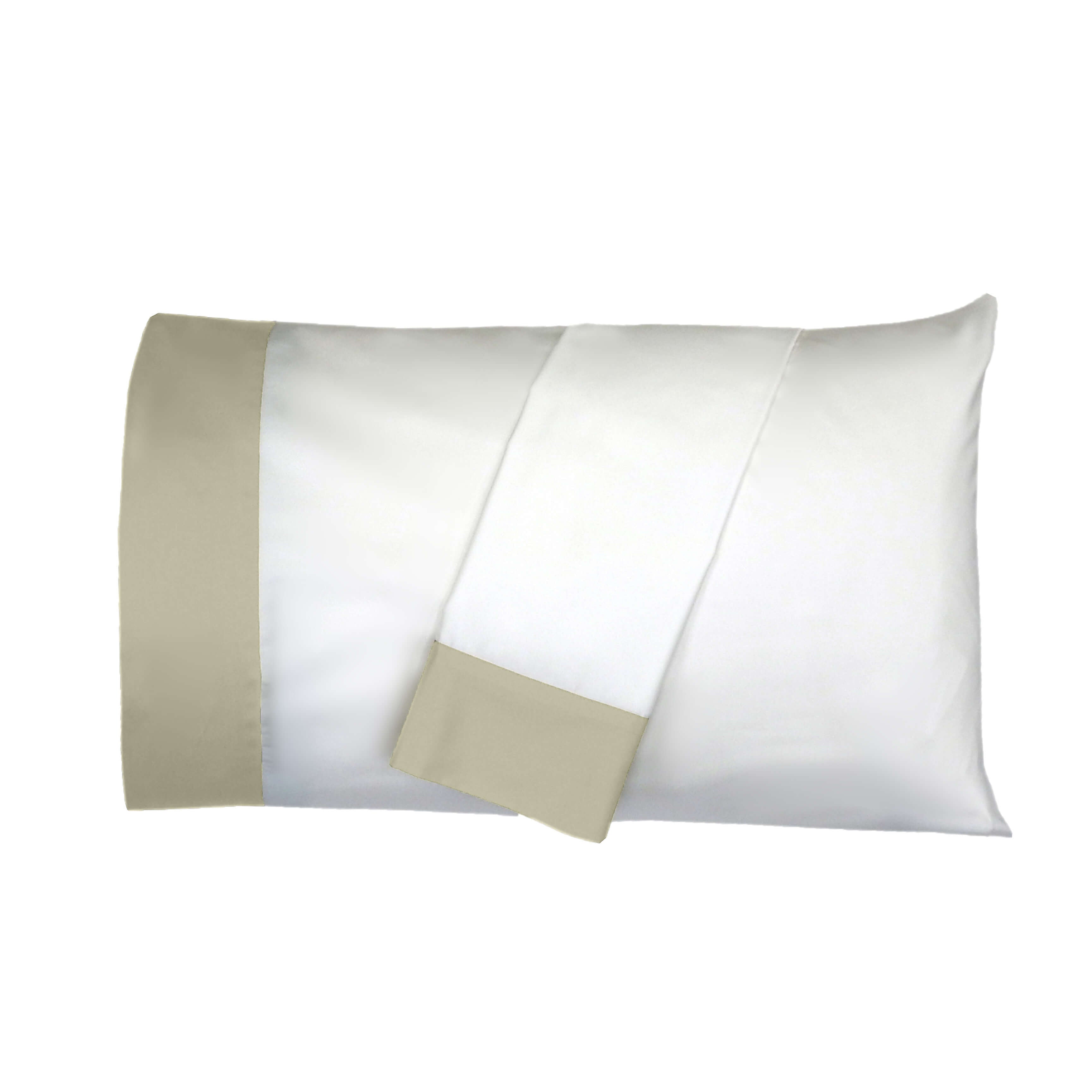 Cuff Pillowcase Set (Pair) - Luxury 608 Cotton USA - Image 14