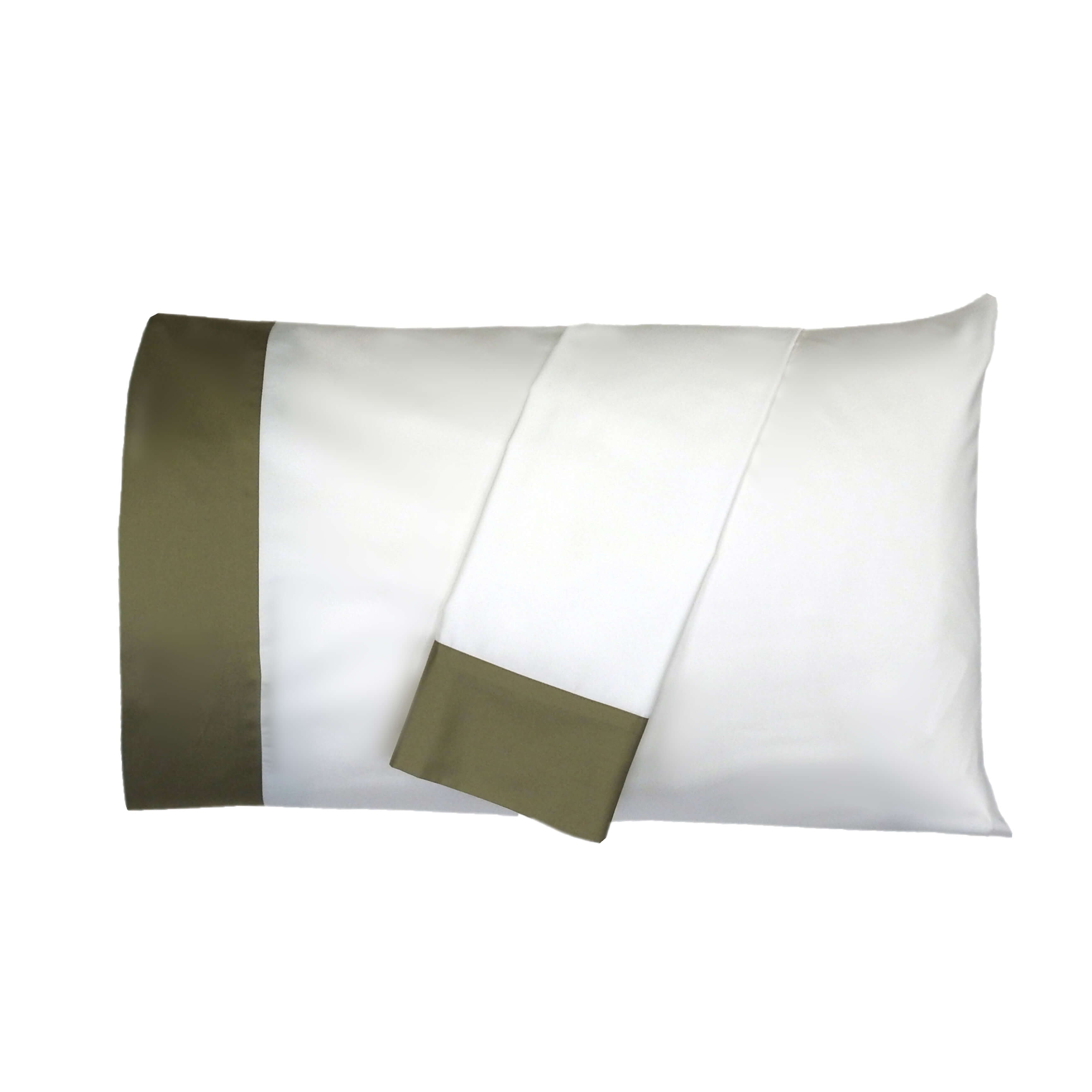 Cuff Pillowcase Set (Pair) - Luxury 608 Cotton USA - Image 19