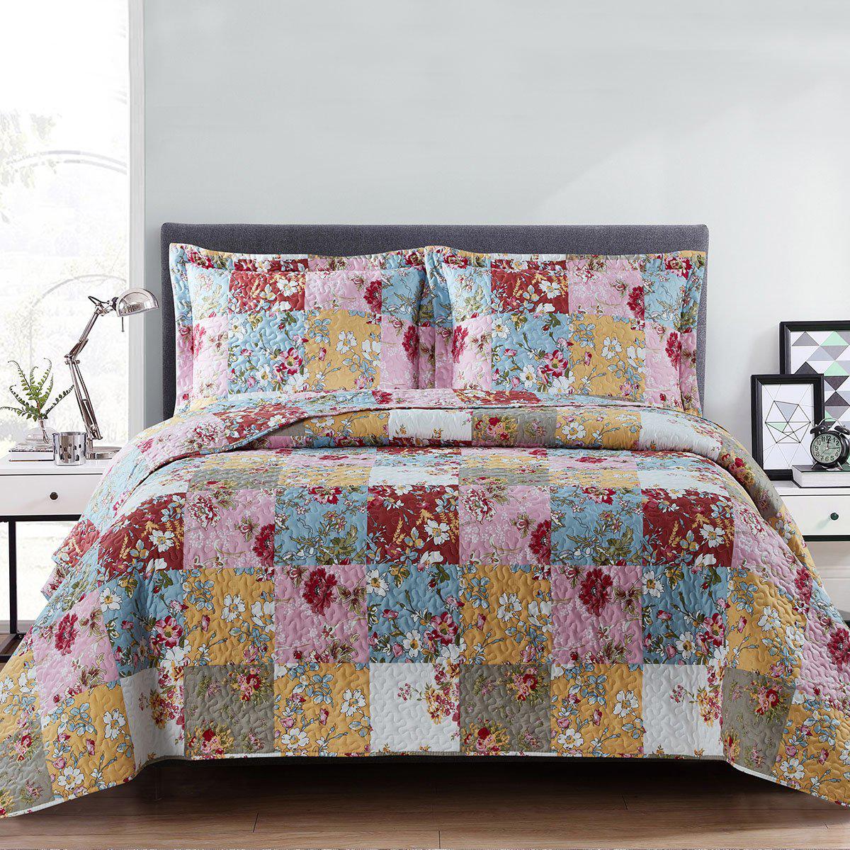 Daphne Reversible Quilt -Bedspread Set - Image 5