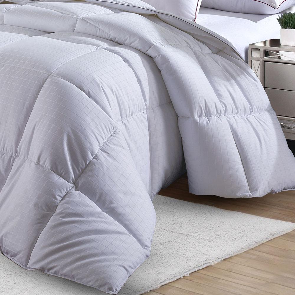 Dobby Striped Down Alternative Comforter Winter Fill Weight - Image 2