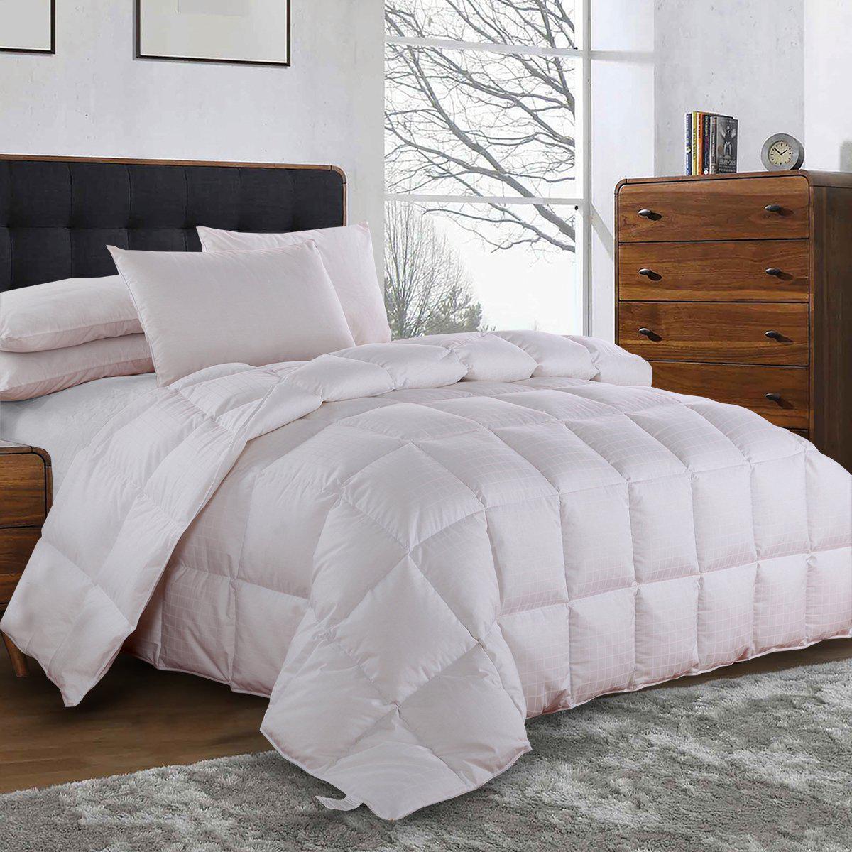 Egyptian Cotton Lightweight Down Comforter – Dobby Cotton