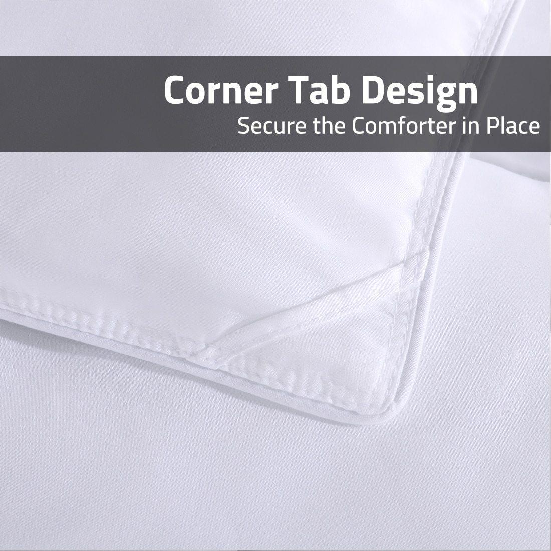 All Season Down Alternative Comforter Microfiber Duvet Insert - Image 2
