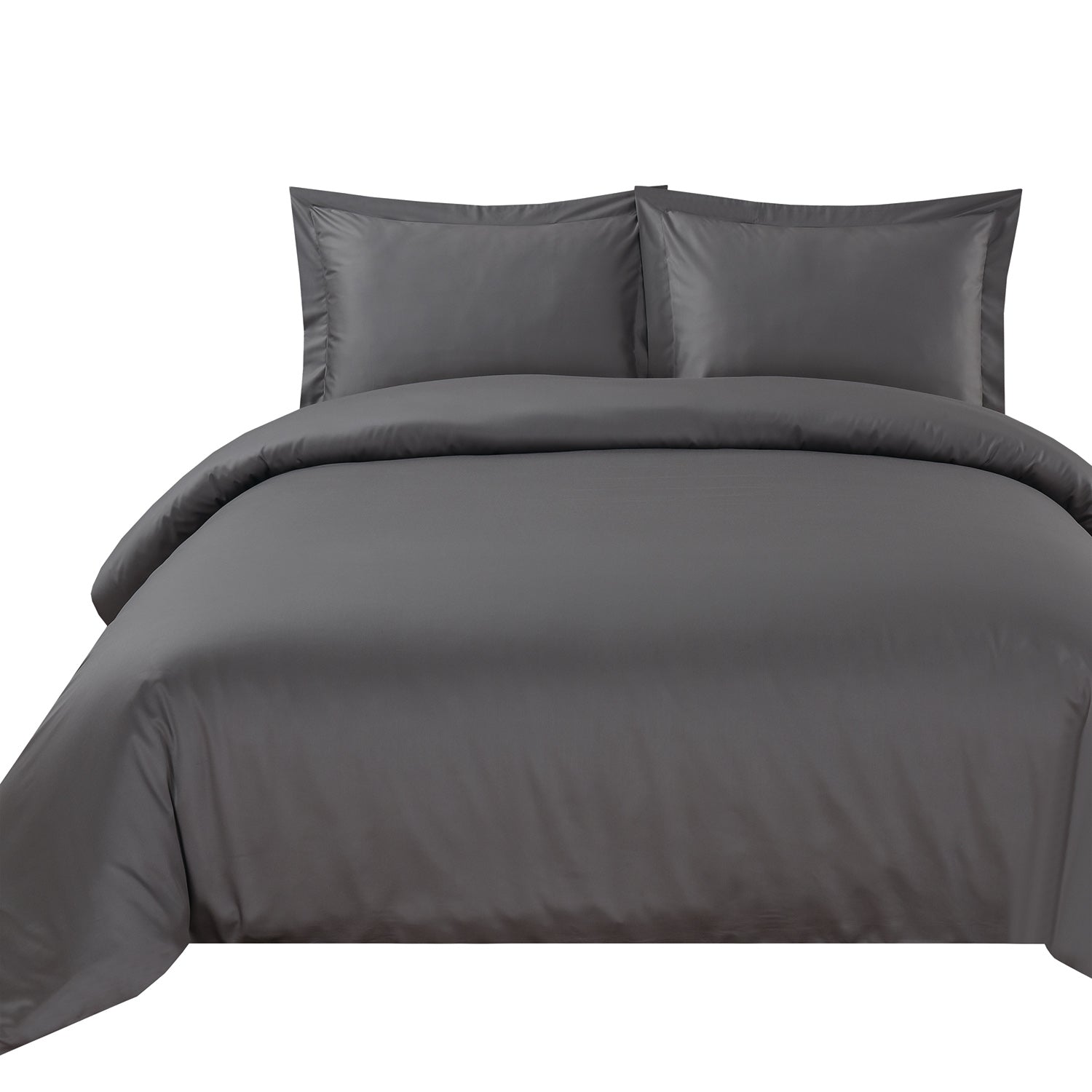 Cool & Crisp Percale Cotton Duvet Cover Set - USA - Image 2