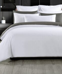 Cool & Crisp Percale Cotton Duvet Cover Set - USA