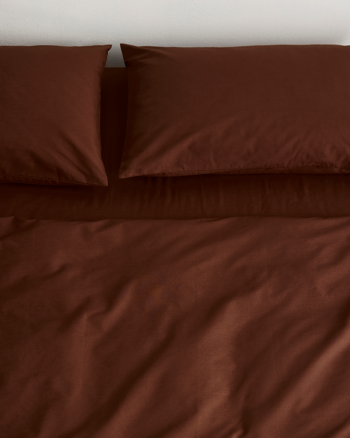 Espresso Organic Cotton Percale Bedding Set - Image 4