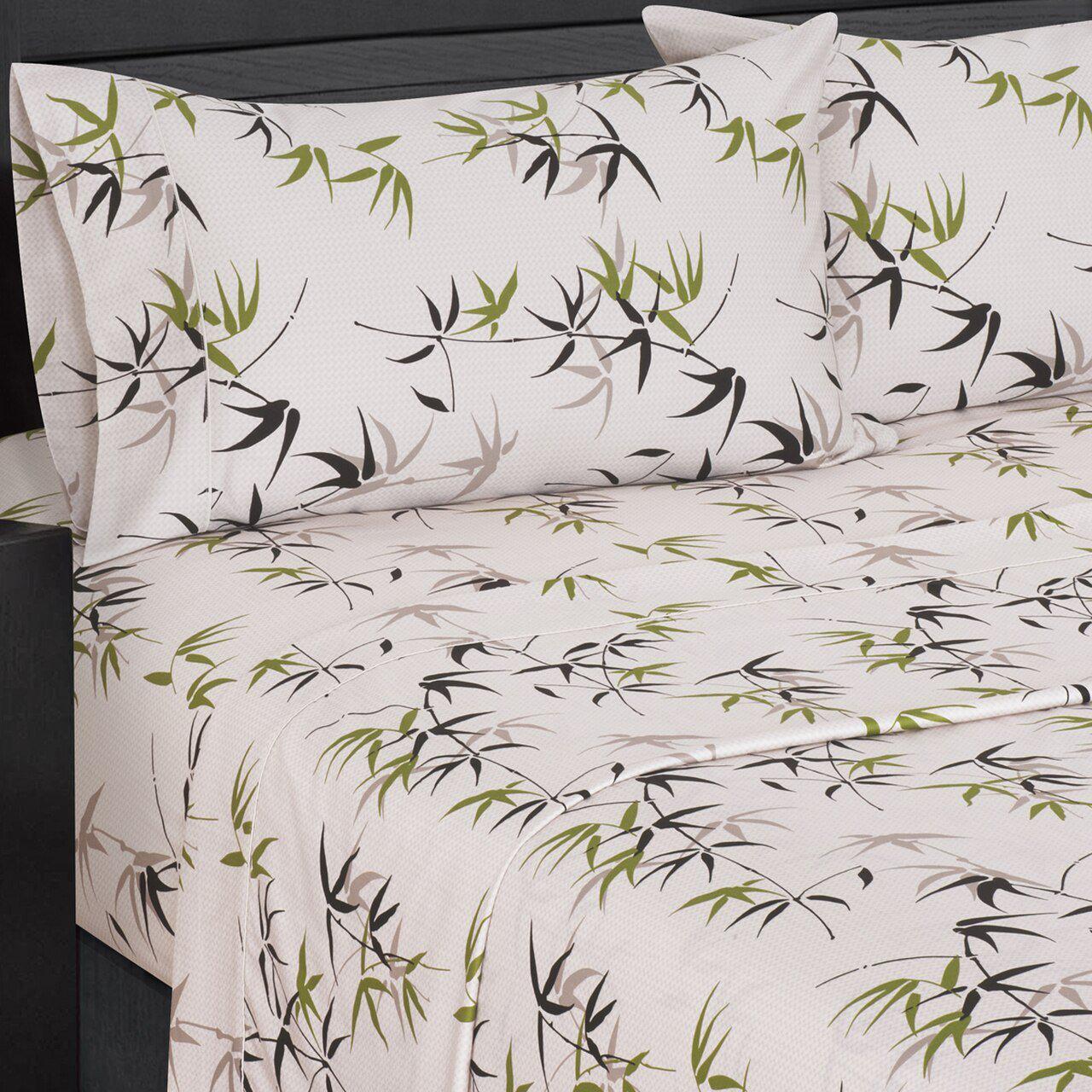 Floral Printed Sheet Set - 300 Thread Count - Image 6