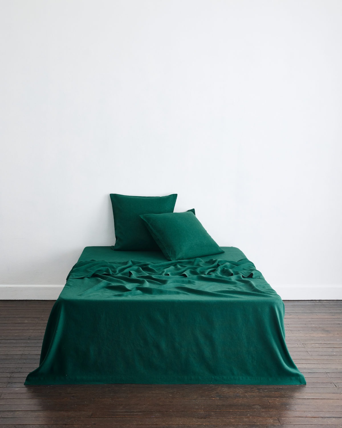 Forest 100% French Flax Linen European Pillowcases (Set of Two) - Image 3