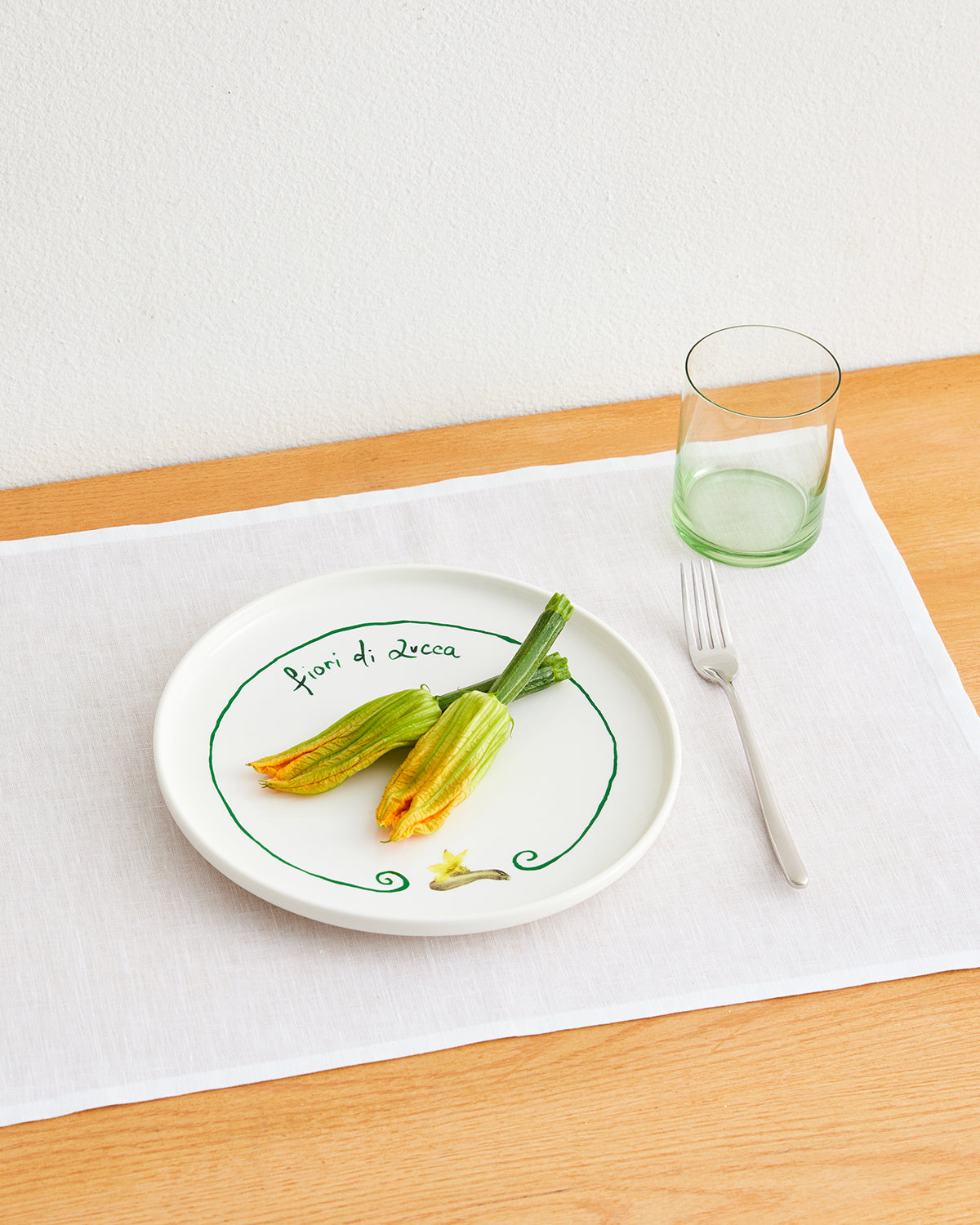 Gemma Bamforth x Bed Threads 'Fiori di Zucca' Ceramic Dinner Plate - Image 2