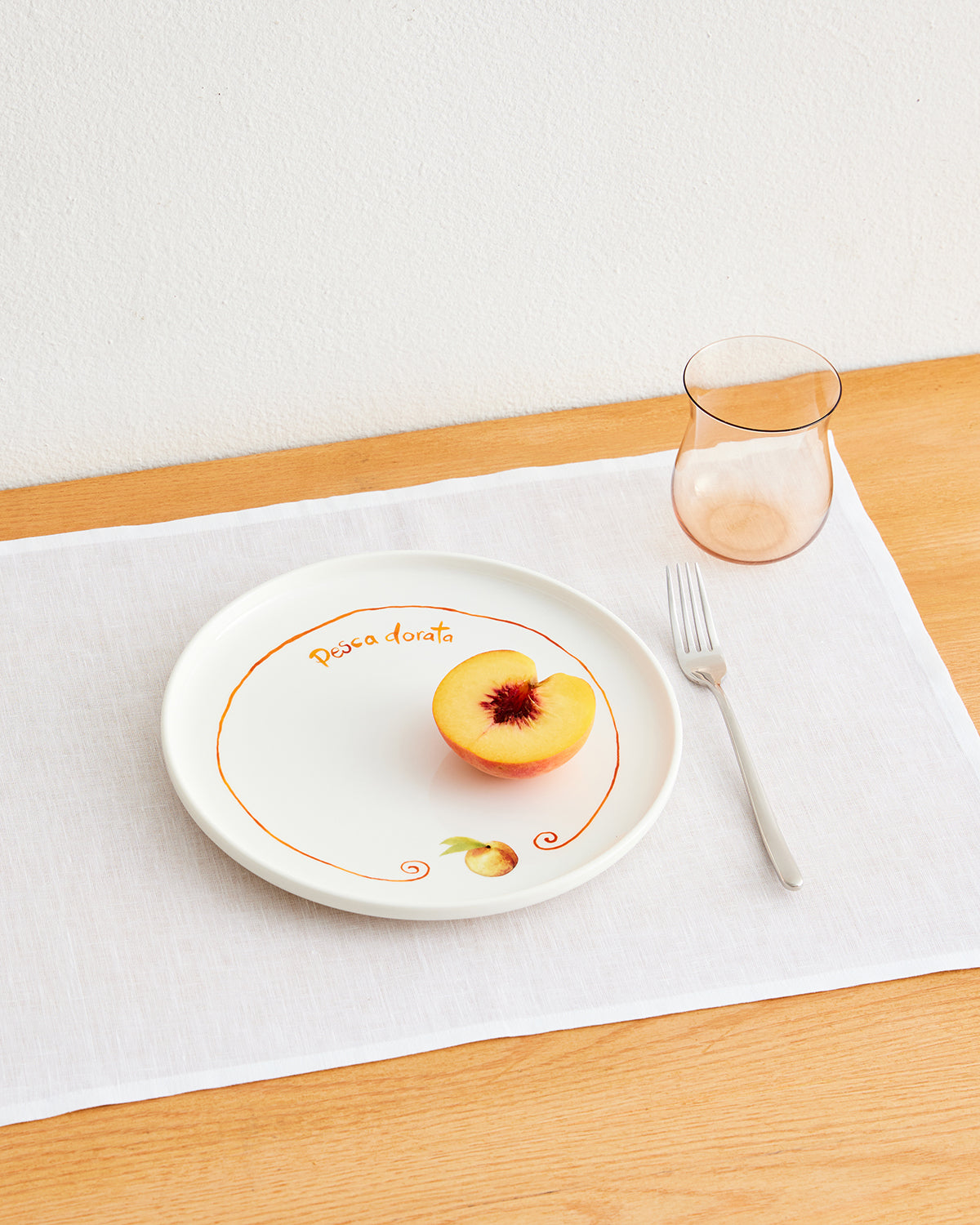 Gemma Bamforth x Bed Threads 'Pesca Dorata' Ceramic Dinner Plate - Image 2