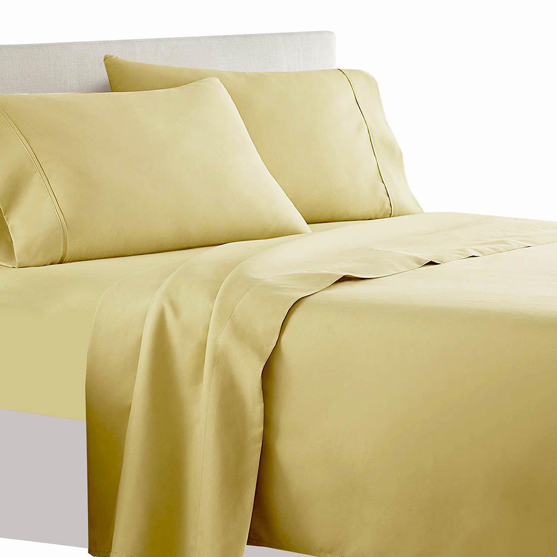 Olympic Queen Sheet Set - Solid 600 Thread Count - Image 14