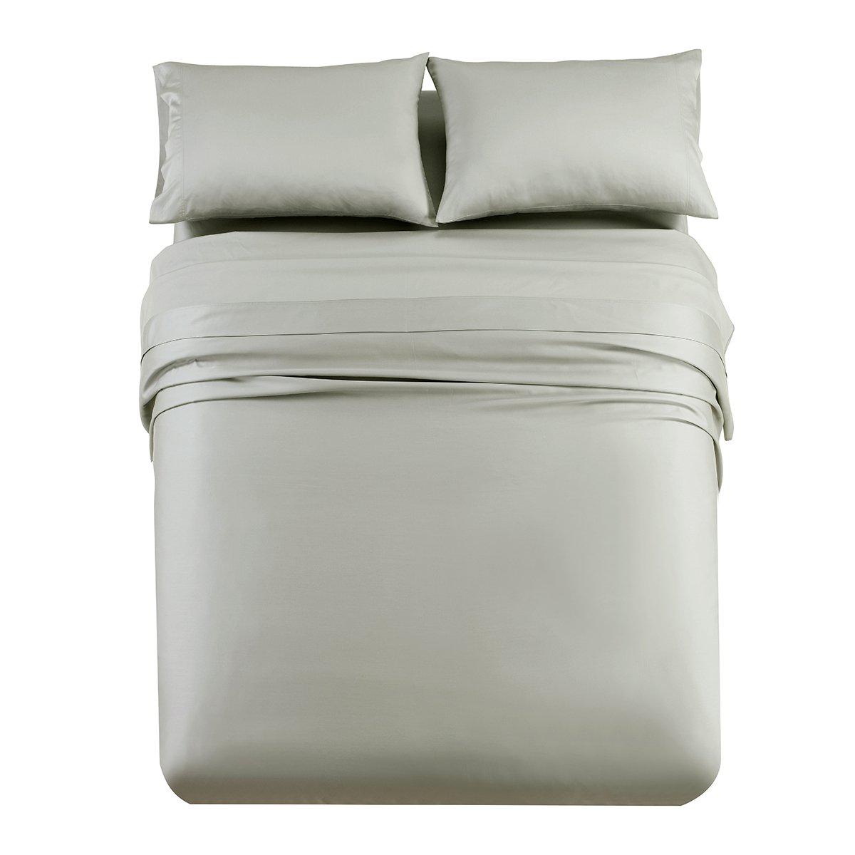 Flex King (Top Split King) Sheet Set - Eucalyptus 600TC TENCEL™ Lyocell - Image 3